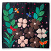 Hand Applique Pillow/Cushion Cover - Butterfly Forage II Hand Applique Pillow/Cushion Cover - Butterfly Forage II