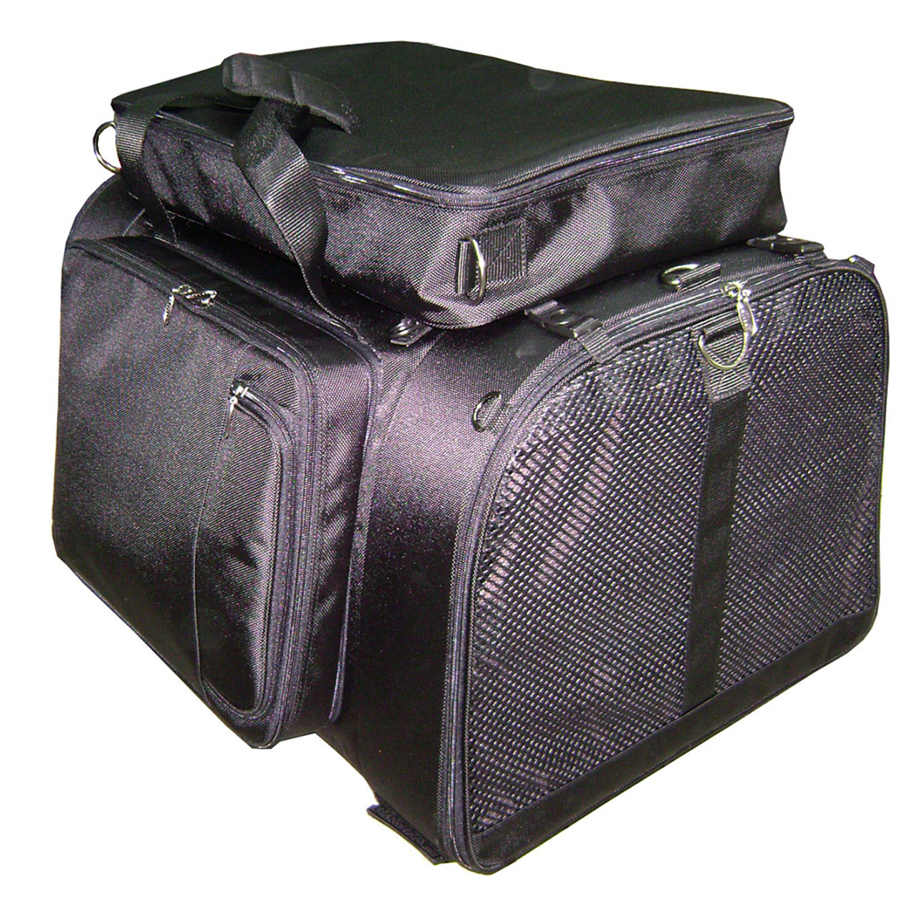 Customized Celltei Pet Carrier for Two Beagles traveling through NYC