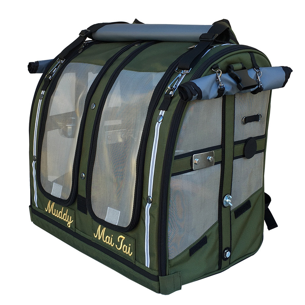 Double Bird Carrier for Amazon Parrot and Eclectus Celltei