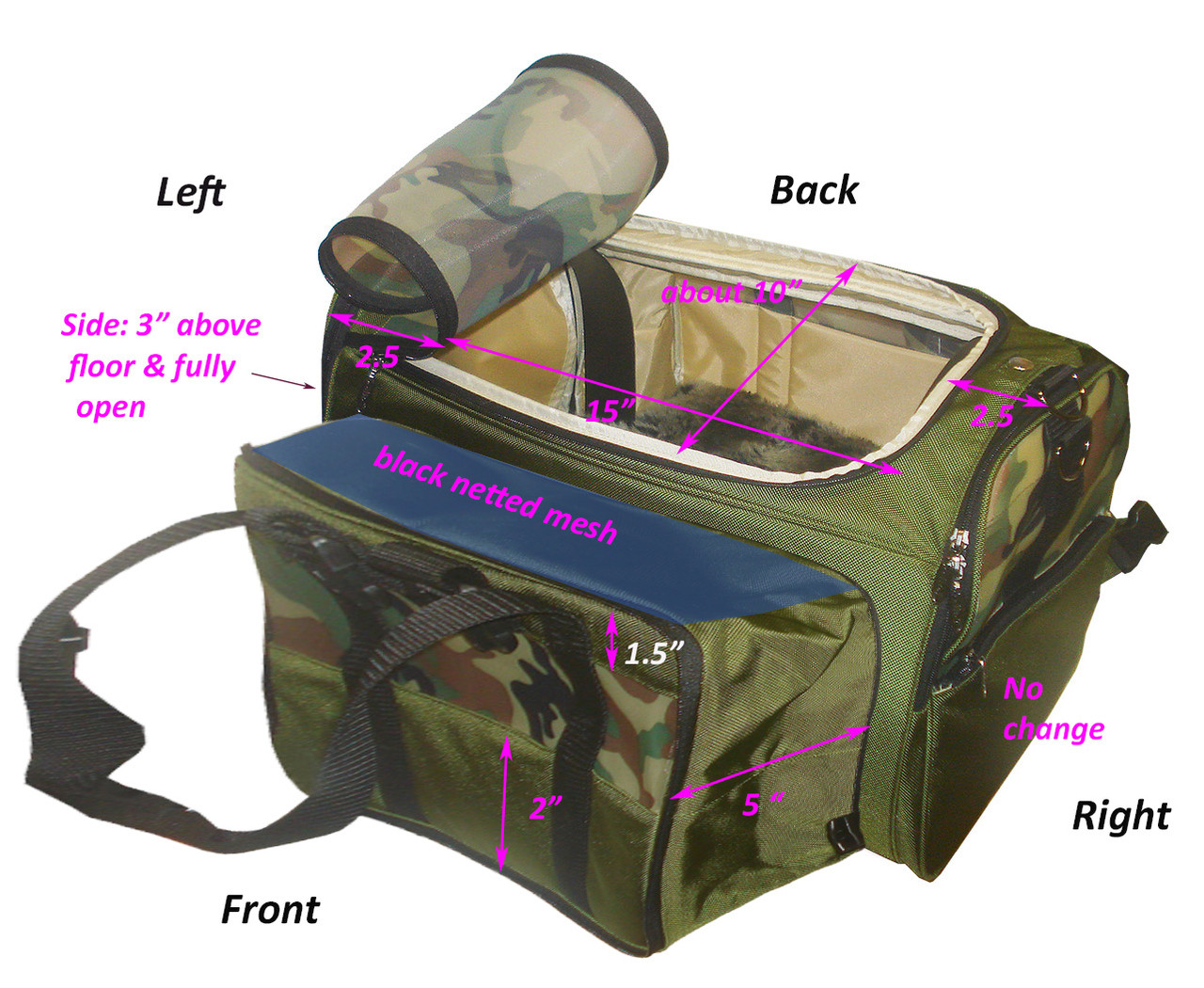 InCabin Airline Pet Carrier for a 22 lbs Shiba Inu Celltei