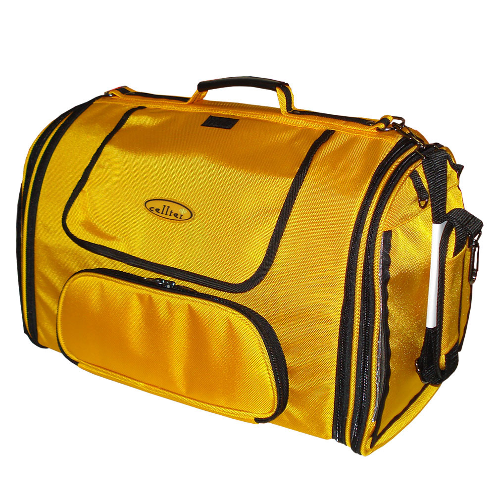 Expandable Bird Airline Carrier for a Nanday and a Green Cheek Conure