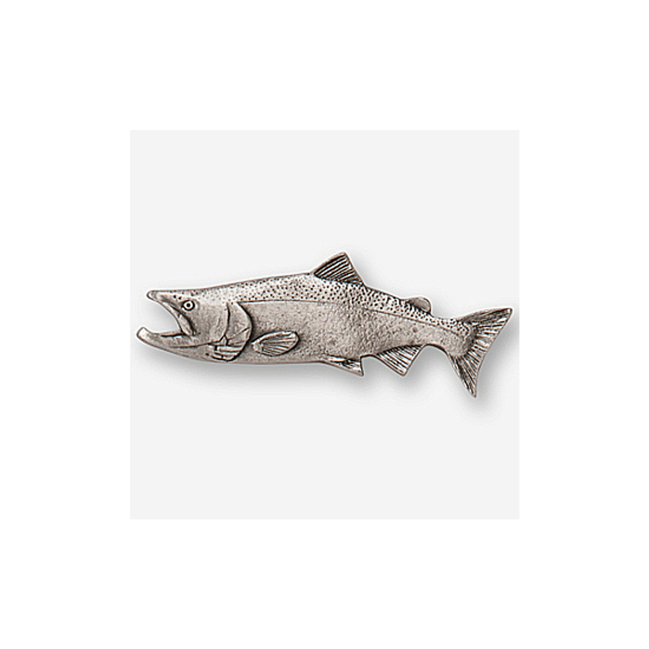 Fine Pewter Drawer Pulls - King Salmon Set (a pair)