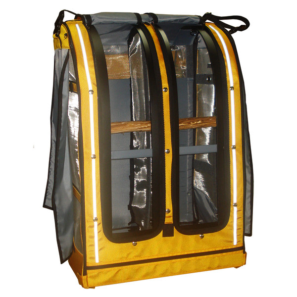 Emergency Planning - Double Pak-o-Bird Bird Backpack with divider for Two Blue & Gold Macaws Emergency Planning - Double Pak-o-Bird Bird Backpack with divider for Two Blue & Gold Macaws