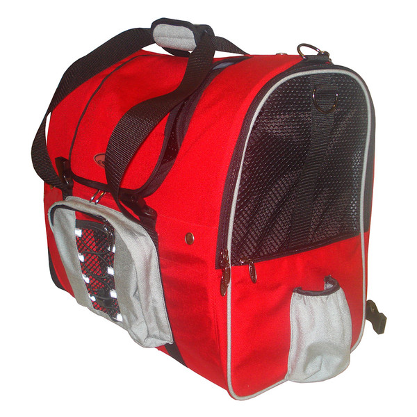 Travel Backpack for a long-legged 18 lbs miniature Poodle Mix - medium