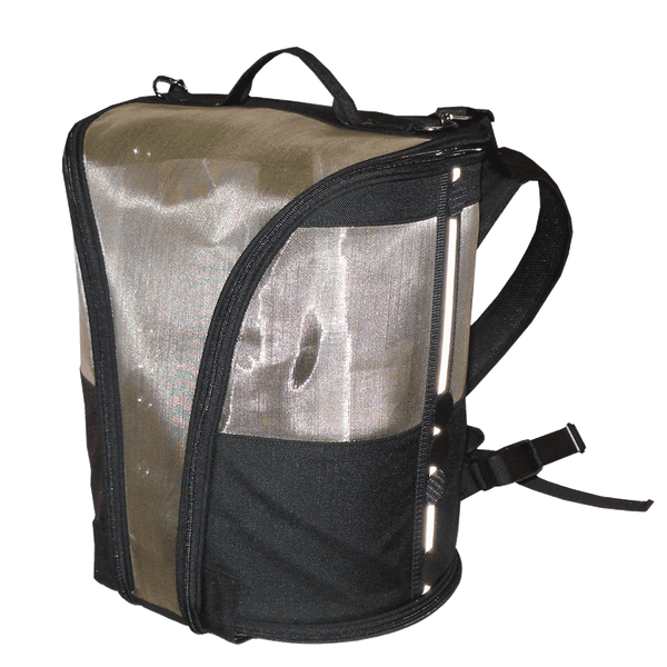 Celltei Quick and Easy Birdie GoGo carrier design for a Congo African Grey parrot Celltei Quick and Easy Birdie GoGo carrier design for a Congo African Grey parrot