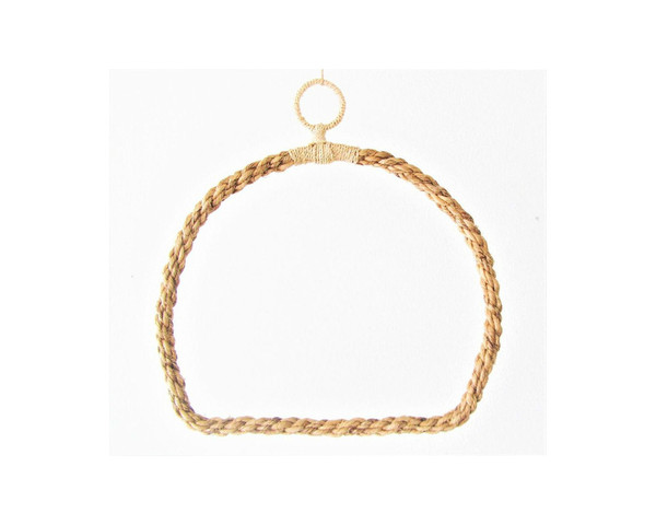Abaca Rope D-Swing - Small - 0.5" x 11" x 15" Abaca Rope D-Swing - Small - 0.5" x 11" x 15"