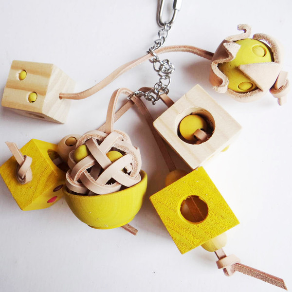 Pablo's Turmeric Power Foraging Bird Toy -  Made in Australia Pablo's Turmeric Power Foraging Bird Toy -  Made in Australia