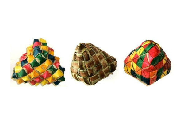 Diamond Woven Bird Foot Toy (Pack of 3) Diamond Woven Bird Foot Toy (Pack of 3)
