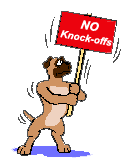 No Knockoffs, please