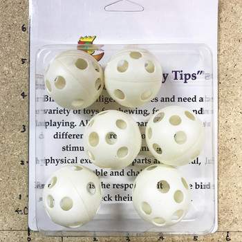 small white plastic balls