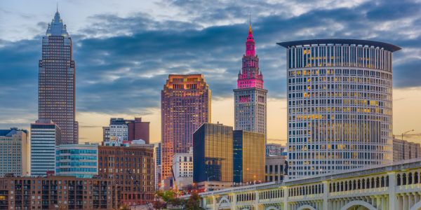 Cleveland skyline