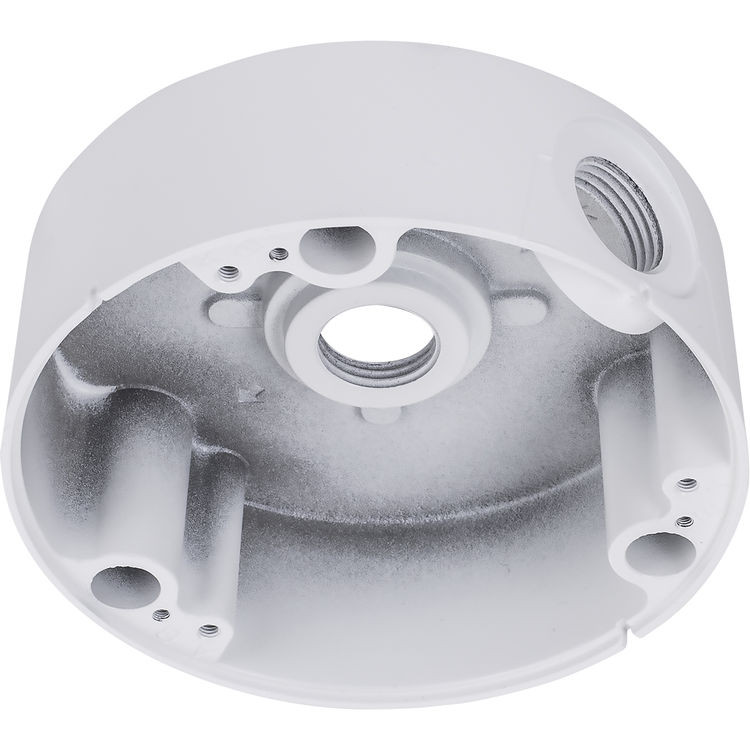 VIVOTEK AM-71D Outdoor Conduit Box – Durable Aluminum Alloy, White