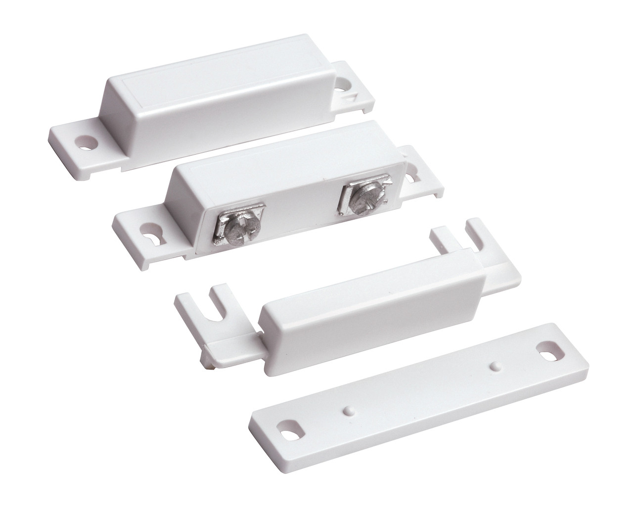 7939-2WH surface mount door and window contact designed for all