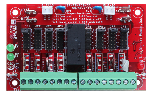 ADC-AC-F8P auxiliary output board