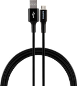 Philips USB to Micro Cable, 6ft, Basic, Black