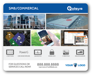 Qolsys IQ4 Diecut Panel Flyer, Commercial (500) Qolsys IQ4 Diecut Panel Flyer, Commercial (500)