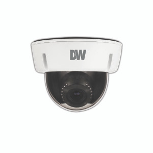 Star-Light Plus UHDoC® 4K vandal dome camera with 3.6~10mm vari-focal p-iris lens, color in near-total darkness and IR (DWC-V6863WTIRW)