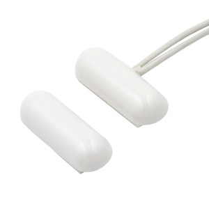 Flair Electronics | Mini Disappearing Switch Only - CC, 3/4" Gap, 3/4"  L x 1/4" W x 1/4" H, 18" Center #22AWG Leads, Mounting Tape, White | VIP120-2 WHT Flair Electronics | Mini Disappearing Switch Only - CC, 3/4" Gap, 3/4"  L x 1/4" W x 1/4" H, 18" Center #22AWG Leads, Mounting Tape, White | VIP120-2 WHT