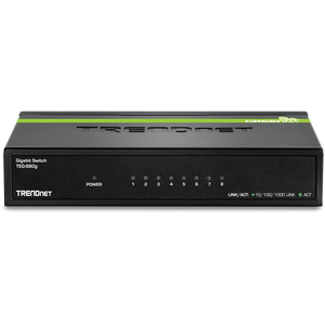TRENDnet 8-Port Gigabit GREENnet Switch TEG-S80g (Version v4.1R) TRENDnet 8-Port Gigabit GREENnet Switch TEG-S80g (Version v4.1R)