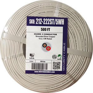 22/2 STR 500' WH, BX 212-222ST/5WH 22/2 STR 500' WH, BX 212-222ST/5WH
