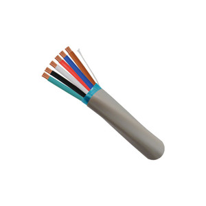 Alarm-Security Cable, Unshielded, 22AWG, 6 Conductor Stranded, 500, Pull Box, Gray Alarm-Security Cable, Unshielded, 22AWG, 6 Conductor Stranded, 500, Pull Box, Gray