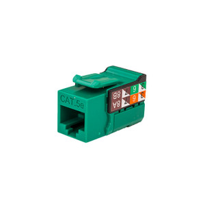 Vertical Cable | CAT5E Data Grade Keystone Jack – 25 Pack, RJ45, 8×8, Green 351-V2604/GR/25 Vertical Cable | CAT5E Data Grade Keystone Jack – 25 Pack, RJ45, 8×8, Green 351-V2604/GR/25