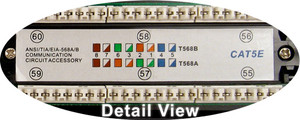 CAT5E 12 PORT 110-IDC PATCH 041-371/12 CAT5E 12 PORT 110-IDC PATCH 041-371/12