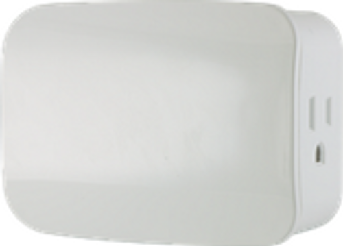 Jasco Z-Wave Plus Plug-in Smart Switch, Dual Plug, Passthrough, 500S