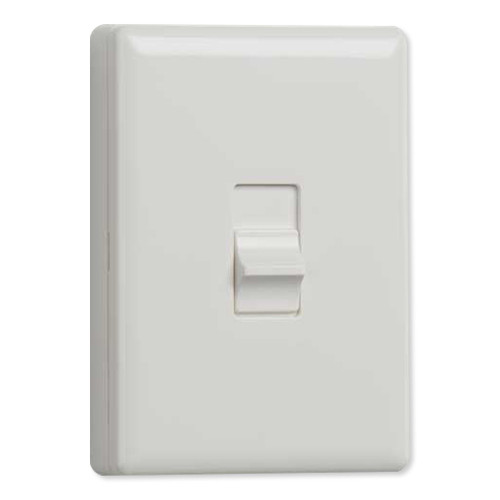 Toggle style, Sngl Gang Z-Wave Plus Smart light switch controller, Lithium Powered