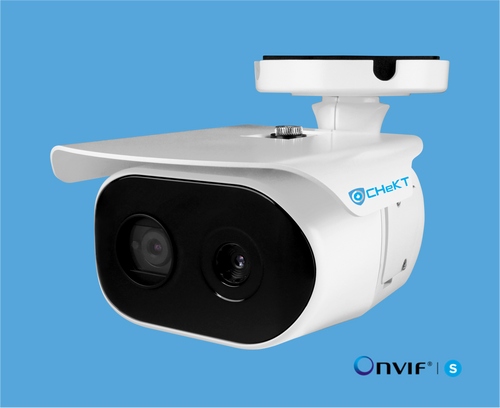 CHeKT | AI Dual HD & Thermal Lens, Fixed, IR | CKIPAi5MP-DL-TH-FR