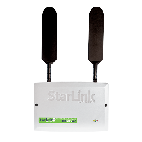 Napco | StarLink Connect AT&T MAX Connected Home / Business Alarm CommunicatorDual Path, IP & Cellular Communicator with optional Wi-FiProvides, Upload / Download to NAPCO, Honeywell and DSC control pan | SLE-MAXA-C