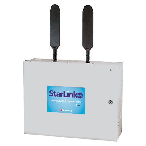 Napco | Commercial Burg, MAX AT&T Alarm Communicator
White Metal Enclosure
Agency Compliance
, UL985 Household Fire Warning System 
, UL985 Household Fire Warning System 
, UL1023 Standard For Household Burg | SLE-MAXA-CB-TF