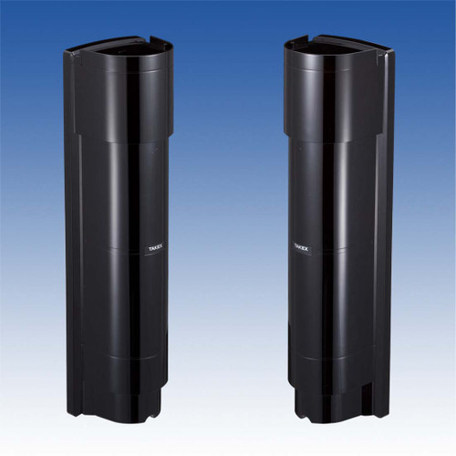 TAKEX | 165' / 330' Intelligent Double Modulated Quad Beam, Form-C Relay Output N/O N/C, 12 to 30VDC, IP65 rating, 50% less current consumption. 4 Selectable Transmission Frequencies | PXB-50HF-KH