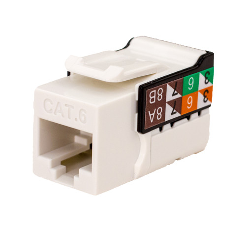 CAT6 V-Max Keystone Jack Unshielded