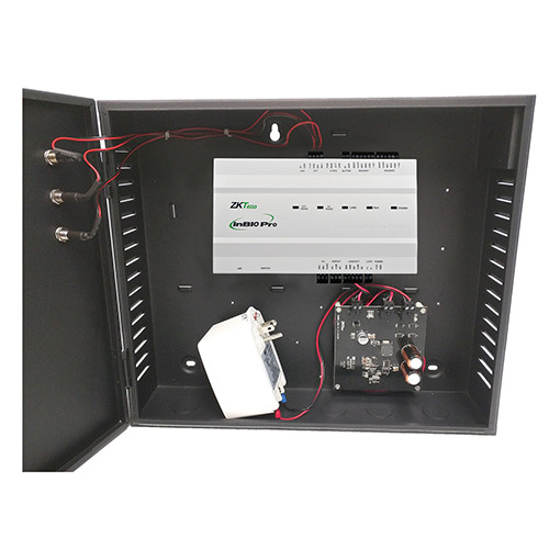 ZKTeco USA | A package of inBio-260 Pro in Metal Cabinet with Power Supply UL294 and CAN/ULC-S319 Certified Weight: 11 lbs. Shipping Box S | US-inBio-260-PRO-BUN