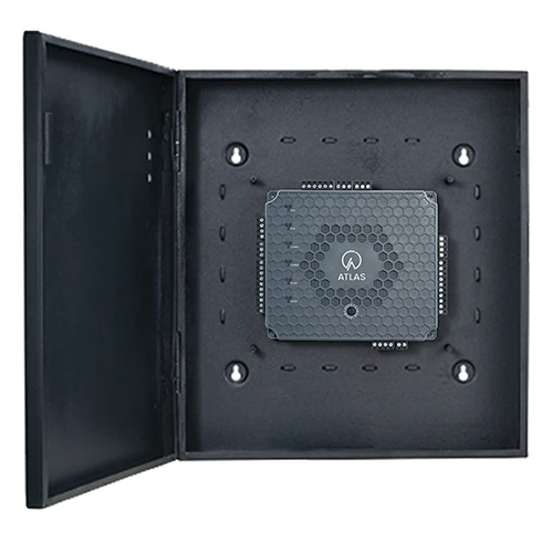 ZKTeco USA | A bundle including an Atlas160 in a Metal Cabinet with Power Supply UL294 certified Weight: 10 lbs. Shipping Box Size: 16" x  | Atlas160-BUN