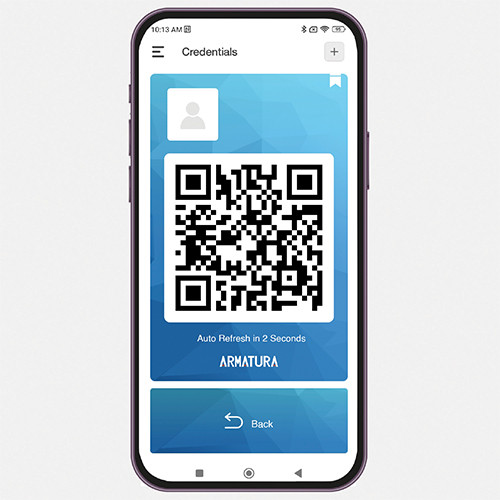 ZKTeco USA | Bluetooth Mobile Credential Compatible with EP series card reader Credentials will be sent by email and cannot be revoked or  | AMT-BT-Card