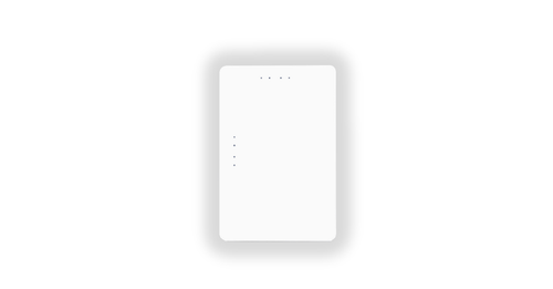 Hanwha | OnCAFE DESFire EV3 Smart Credential Card | HAN-NOC-50L4