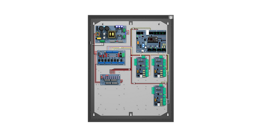 Hanwha | Azure 8-Door Access & Power Integration Kit | NOA-E2PW8