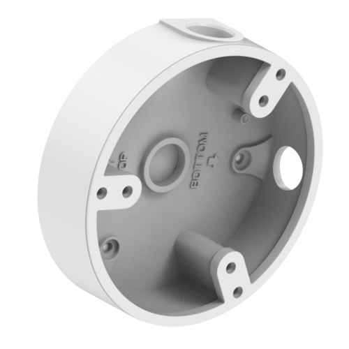Luminys | Aluminum Junction Box for N3D / N5D Standard Dome and N3T / N4T / N5T Mini Turret Cameras | LUM-J02