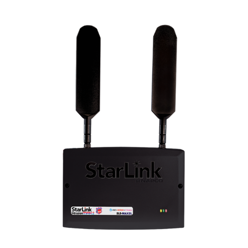 Napco Security Technologies | StarLink MAX2L Connect Universal Cellular/IP Communicator and Remote Services Hub, Tri-Carrier AT&T, Verizon & T-Mobile Support | SLE-MAX2L-C
