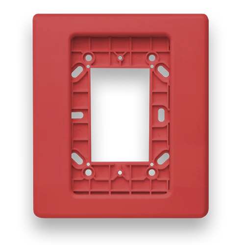 Kidde | Genesis LED EG1 Series Red Wall Trim Ring for Compact Notification Devices | EG1TR