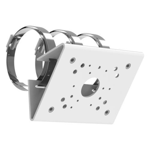Luminys | SECC / SUS304 Pole Mount Bracket for Select N3 / N5 / N9 / P4 / P5 Series Cameras (22.1 lb Load) | LUM-P01