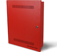 Kidde | 50-Watt Audio Notification Panel with DMR Temporal Pattern, Integrated Power Supply, Battery Charger and Standard Message Microphone | ANS50MDR2