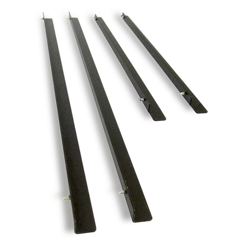 Kidde | Semi-Flush Mount Trim Kit for 64-Point Fire Alarm Panels, Black | SA-TRIM1