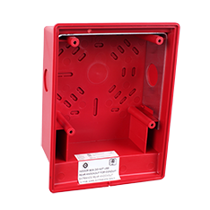 Kidde | Genesis LED EG4 Series Two-Gang Surface Mount Box, Fire Red | EG4RB