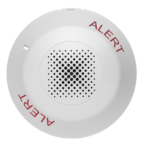 Kidde | Genesis LED EGC Series Ceiling Mount Horn Replacement Cover, White with ALERT Marking | EGCAWA-CVR