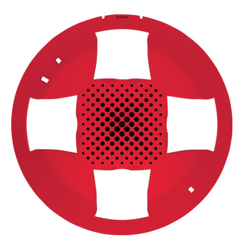 Kidde | Genesis LED EGCS Series Ceiling Speaker-Strobe Replacement Cover, Red, No Marking | EGCSVRN-CVR