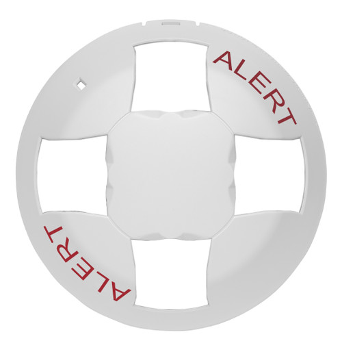 Kidde | Genesis LED EGC Series Replacement Ceiling Strobe Cover, White with ALERT Marking | EGCVWA-CVR