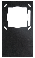 Kidde | Genesis WG4 Replacement Mounting Gasket for Outdoor Speakers and Strobes | WG4GSKT